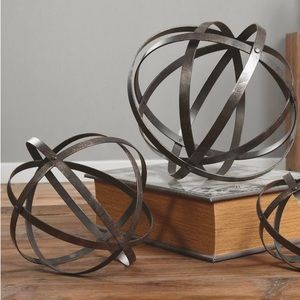 Sphere Sculpture 2 piece Set